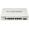 Image de Fortinet FortiSwitch 108F-FPOE - Commutateur - Géré - 8 x 10/100/1000 (PoE+) + 2 x Gigabit SFP - flux d'air d'un côté à l'autre - de bureau, Montable sur rack - PoE+ (130 W)