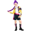 Image de Déguisement enfant core Netflix Rumi K-Pop Taille 9-10 ans