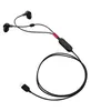 Image de Lenovo Go - Micro-casque - intra-auriculaire - filaire - Suppresseur de bruit actif - USB-C - noir tonnerre - Certifié pour Skype for Business, Certifié pour Microsoft Teams - pour K14 Gen 1; ThinkCentre M60q Chromebox; M70t Gen 3; M75t Gen 2; ThinkPad
