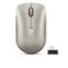 Image de Lenovo 540 Wireless Compact - Souris - droitiers et gauchers - optique - 4 boutons - sans fil - 2.4 GHz - récepteur sans fil USB - sable - Pour la vente au détail - boîtier marron