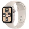 Image de Apple Watch SE (GPS) - 2e génération - 40 mm - aluminium droit - montre intelligente avec bande sport - fluoroélastomère - droit - taille du bracelet : M/L - 32 Go - Wi-Fi, Bluetooth - 26.4 g