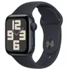 Image de Apple Watch SE (GPS) - 2e génération - 40 mm - aluminium minuit - montre intelligente avec bande sport - fluoroélastomère - minuit - taille du bracelet : M/L - 32 Go - Wi-Fi, Bluetooth - 26.4 g