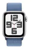 Image de Apple Watch SE (GPS) - 2e génération - 40 mm - aluminium argenté - montre intelligente avec boucle sport - nylon - bleu hiver - taille du poignet : 130-200 mm - 32 Go - Wi-Fi, Bluetooth - 26.4 g