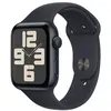 Image de Apple Watch SE GPS, boîtier en Aluminium Midnight de 44 mm avec bracelet sport Midnight M/L