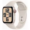 Image de Apple Watch SE (GPS + Cellular) - 2e gÃ©nÃ©ration - 40 mm - aluminium droit - Montre connectÃ©e avec bracelet sport - fluoroÃ©lastomÃ¨re - droit - taille du bracelet : S/M - 32 Go - Wi-Fi, LTE, Bluetooth - 4G - 27.8 g