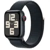 Image de Apple Watch SE (GPS + Cellular) - 2e génération - 40 mm - aluminium minuit - montre intelligente avec boucle sport - nylon - minuit - taille du poignet : 130-200 mm - 32 Go - Wi-Fi, Bluetooth, LTE - 4G - 27.8 g