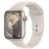 Image de Apple Watch Series 9 (GPS + Cellular) - 45 mm - aluminium droit - montre intelligente avec bande sport - fluoroélastomère - droit - taille du bracelet : M/L - 64 Go - Wi-Fi, Bluetooth, UWB, LTE - 4G - 39 g
