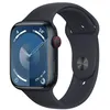 Image de Apple Watch Series 9 GPS + Cellular 45 mm Boîtier en Aluminium Minuit avec Bracelet Sport Minuit M/L