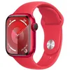 Image de Apple Watch Series 9 GPS + Cellular 41 mm Boîtier en Aluminium (PRODUCT)RED avec Bracelet Sport (PRODUCT)RED M/L