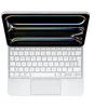Image de Apple Magic Keyboard - Clavier et étui - avec trackpad - rétroéclairé - Apple Smart connector - QWERTZ - Allemand - blanc - pour 11-inch iPad Pro (M4)