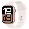 Image de Apple Apple Watch Series 10 GPS - Boîtier Aluminium 42 mm Finition Or Rose - Taille S/M
