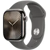 Image de Apple Apple Watch Series 10 GPS + Cellular - Boîtier Titane 42 mm Finition Naturel - Taille M/L