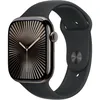 Image de Apple Watch Series 10 (GPS + Cellular) - 42 mm - ardoise titane - Montre connectÃ©e avec bracelet sport - fluoroÃ©lastomÃ¨re - noir - taille du bracelet : M/L - 64 Go - LTE, Wi-Fi 4, UWB, Bluetooth - 4G - 34.4 g