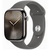Image de Apple Apple Watch Series 10 GPS + Cellular - Boîtier Titane 46 mm Finition Naturel - Taille S/M