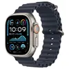 Image de Apple Watch Ultra 2 GPS + Cellular 49 mm Boîtier en Titane Naturel avec Bracelet Ocean Marine