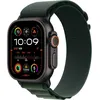 Image de Apple Apple Watch Ultra 2 GPS + Cellular Boîtier en Titane Noir 49mm avec Boucle Alpine Vert Foncé taille L