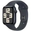 Image de Apple Watch SE GPS (2024) BoÃ®tier en Aluminium Noir Minuit 44mm avec Bracelet Sport Minuit M/L
