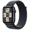 Image de Apple Watch SE GPS + Cellular 44 mm Boîtier en Aluminium Minuit avec Boucle Sport Encre Violette