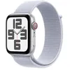 Image de Apple Watch SE GPS + Cellular 44 mm Boîtier en Aluminium Argent avec Boucle Sport Nuée bleue