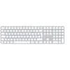 Image de Apple Magic Keyboard with Touch ID and Numeric Keypad - Clavier - USB-C - sans fil - Bluetooth - QWERTY - Danois - clés blanches
