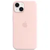 Image de Apple Coque en silicone avec MagSafe pour Apple iPhone 14 Chalk Pink