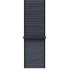 Image de Apple - Boucle pour montre intelligente - 42mm - 130 - 200 mm - bleu ancre - pour Watch Hermès Series 12, Hermès Series 9, SE 3, Series 10, Series 11, Series 12, Series 9