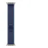 Image de Apple - Boucle pour montre intelligente - 49 mm, finition titane naturel - taille M/L - bleu/bleu vif - pour Watch Hermès Series 9, SE 3, Series 10, Series 11, Series 8, Series 9, Ultra 2, Ultra 3