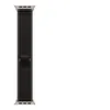 Image de Apple - Boucle pour montre intelligente - 49 mm, finition titane naturel - taille P/M - noir/charbon - pour Watch Hermès Series 9, SE 3, Series 10, Series 11, Series 8, Series 9, Ultra 2, Ultra 3
