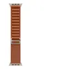 Image de Apple - Boucle pour montre intelligente - 49 mm, finition titane naturel - Petit - terre cuite - pour Watch Hermès Series 9, SE 3, Series 10, Series 11, Series 8, Series 9, Ultra 2, Ultra 3