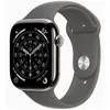 Image de Apple Apple Watch Series 11 (GPS + Cellular) - 46 mm - titanium naturel - Montre connectée avec bracelet sport - fluoroélastomère - gris acier - taille du bracelet : M/L - 64 Go - LTE, Wi-Fi 4, UWB...