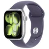 Image de Apple Watch Series 11 GPS + Cellular 42 mm Boitier en Aluminium Argent avec Bracelet Sport Brume Violette - M/L