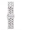 Image de Apple Nike - Bracelet pour montre intelligente - 42mm - taille P/M - gris voilé - pour Watch Hermès Series 7, Hermès Series 9, SE 3, Series 10, Series 11, Series 8, Series 9
