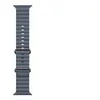 Image de Apple - Bracelet pour montre intelligente - 49 mm, finition titane naturel - 130 - 200 mm - bleu ancre - pour Watch Hermès Series 9, SE 3, Series 10, Series 11, Series 8, Series 9, Ultra 2, Ultra 3