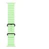 Image de Apple - Bracelet pour montre intelligente - 49 mm, finition en titane noir - 130 - 200 mm - vert fluo - pour Watch Hermès Series 9, SE 3, Series 10, Series 11, Series 8, Series 9, Ultra 2, Ultra 3