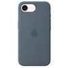Image de Coque en silicone avec MagSafe Apple Bleu maritime pour iPhone 17e