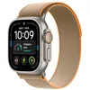 Image de Apple Watch Ultra 4 GPS + Cellular 49 mm Boîtier en titane Natural avec Trail Loop Sand - M/L