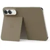Image de Étui folio avec support Apple Taupe pour iPhone Duo