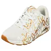 Image de Skechers Uno Metallic Love Femme Baskets Mode Or Blanc - 41