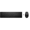 Image de HP 655 - Ensemble clavier et souris - sans fil - 2.4 GHz - QWERTY - Anglais - noir - pour HP 470 G9; Chromebook x360; Elite Mini Conference G9; ProBook 635