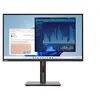 Image de Lenovo ThinkVision T27p-30 - Écran LED - 27" - 3840 x 2160 4K @ 60 Hz - IPS - 350 cd/m² - 1300:1 - 4 ms - HDMI, DisplayPort, USB-C - noir - pour ThinkPad P15 Gen 2 20YQ