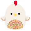 Image de Peluche Squishmallows Medium Plush Todd Rooster Floral Belly
