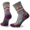 Image de Smartwool - Women's Hike Lt Cushion Zig Zag Valley Mid Crew - Chaussettes De RandonnÃ©e Taille S, Brun
