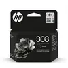 Image de Cartouche D'Encre Hp 308 Authentique Noir (7Fp21Ue) Pour Hp Envy 6110, 6120, 6130, 6520, 6530