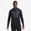 Image de Nike Haut De Foot À Demi-Zip Nike Therma-Fit Academy Winter Warrior Pour Homme - Noir