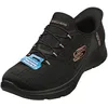 Image de Skechers Slip-Ins Summits Vegan - Baskets Femme Noir Or - 40