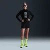 Image de Short De Running 2-En-1 Taille Mi-Haute Dri-Fit Nike Swift Pour Femme - Noir - M (Fr 42-44)