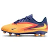 Image de Chaussures De Foot Multi-Surfaces Ã Crampons Nike Jr. Phantom 6 Low Club Â« Erling Haaland Â» Pour Ado - Orange - 37 1/2