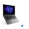Image de Lenovo LOQ 17IRX10 83JH - AI PC - Intel Core i7 - i7-14700HX - Aucun SE fourni - GeForce RTX 5060 - 16 Go RAM - 512 Go SSD NVMe - 17.3" IPS 1920 x 1080 (Full HD) @ 165 Hz - Gigabit Ethernet - Wi-Fi 6 - gris luna - clavier : Français