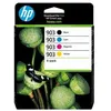 Image de HP 903 - Pack de 4 - noir, jaune, cyan, magenta - original - Officejet - cartouche d'encre - pour Officejet 6950, 6951