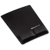 Image de Fellowes 9181201 'Health-V' Lycra Tapis de souris ergonomique avec repose-poignet Noir